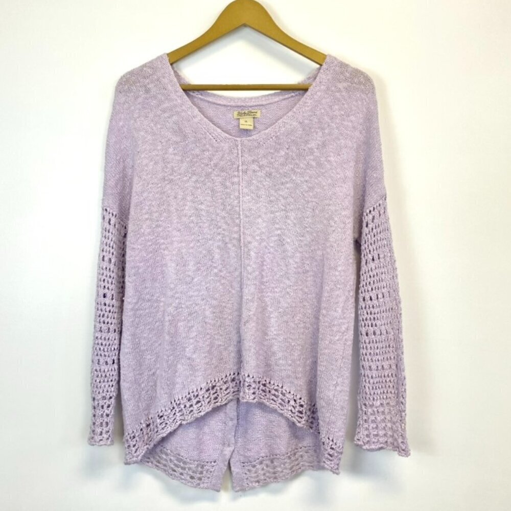 Lucky Brand Purple Knit Sweater